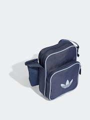 adidas Originals Blue Adicolour Classic Festival Crossbody Bag - Image 1 of 5