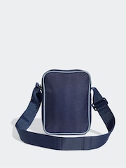 adidas Originals Blue Adicolour Classic Festival Crossbody Bag - Image 2 of 5