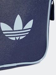 adidas Originals Blue Adicolour Classic Festival Crossbody Bag - Image 4 of 5