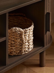 Birlea Walnut Effect Axel Small Fluted TV Unit - Image 3 of 9