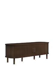 Birlea Walnut Effect Axel Small Fluted TV Unit - Image 8 of 9
