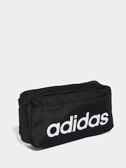 adidas Black Linear Bumbag - Image 1 of 5