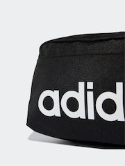 adidas Black Linear Bumbag - Image 4 of 5