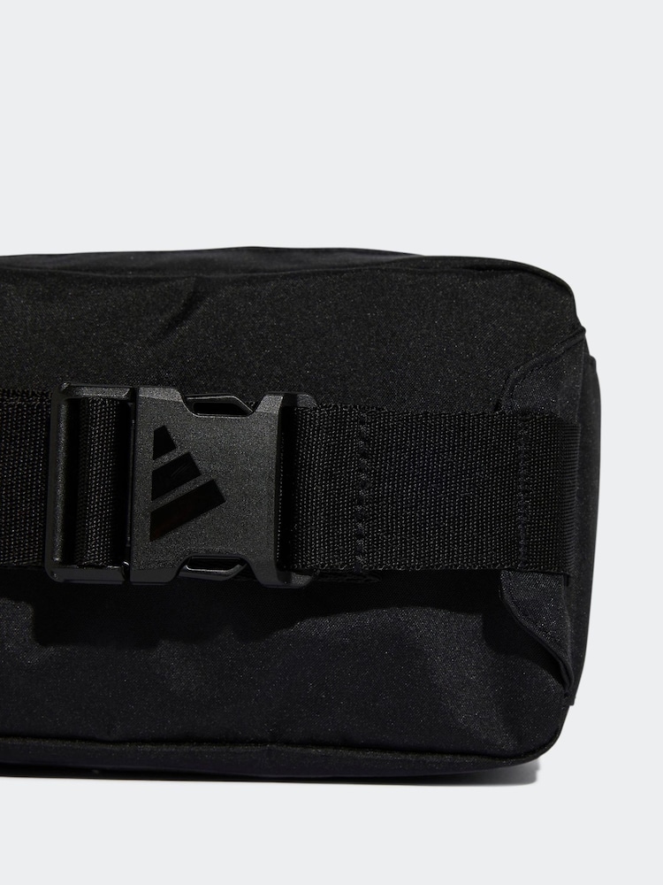 adidas Black Linear Bumbag - Image 5 of 5