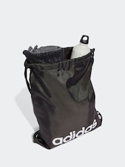 adidas Black Linear Gymsack - Image 3 of 5