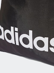 adidas Black Linear Gymsack - Image 4 of 5