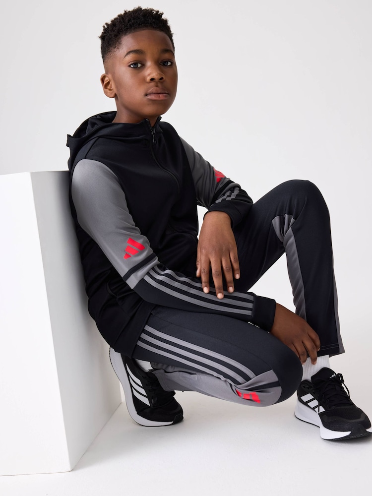adidas Black Squadra 25 Hoodie - Image 2 of 5