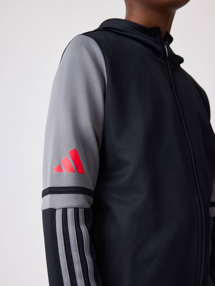 adidas Black Squadra 25 Hoodie - Image 5 of 5