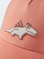 Naranja - Gorrita de algodón 100% para niños Adiraptor de adidas - Imagen 3 de 4
