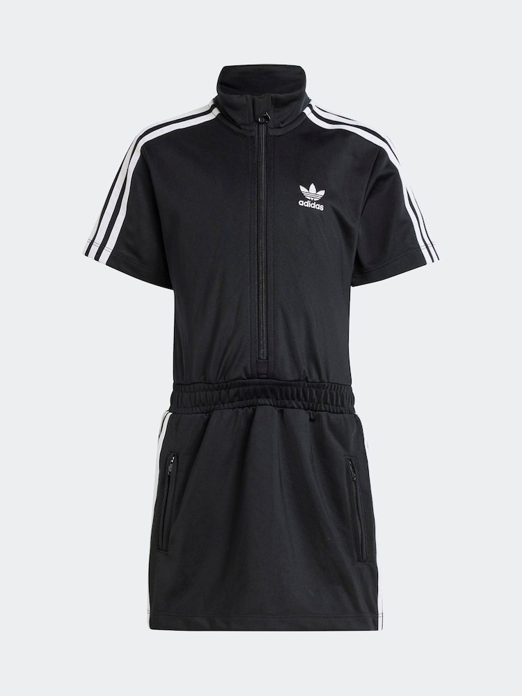 adidas Originals Black Firebird Dress - Image 6 of 6