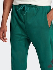 adidas Green Essentials Big Logo French Terry Joggers - Image 4 of 6