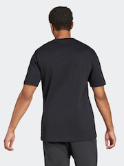 adidas Black 100% Cotton T-Shirt - Image 2 of 6