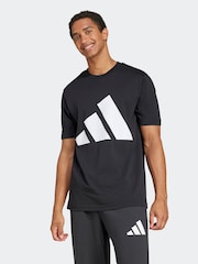adidas Black 100% Cotton T-Shirt - Image 3 of 6