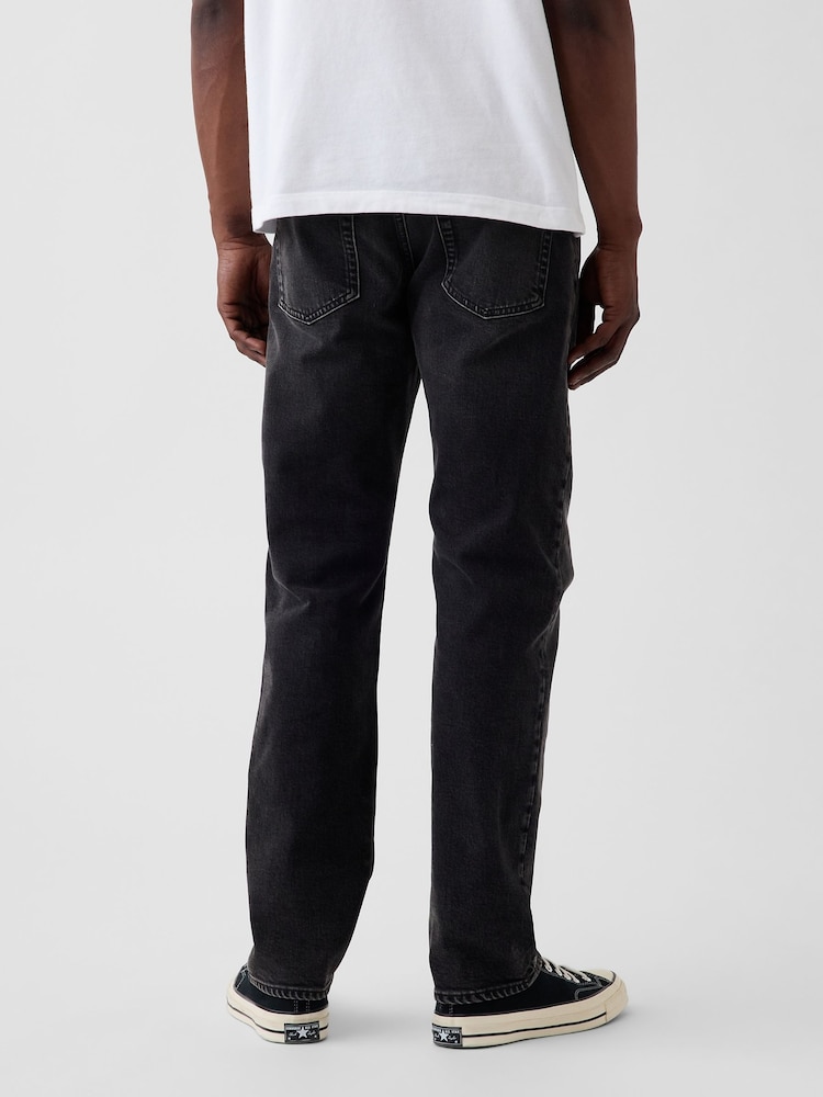 Gap Black Straight Jeans - Image 2 of 6 Gap Black Straight Jeans - Image 2 of 6