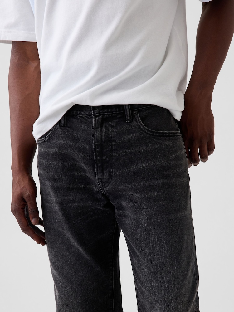 Gap Black Straight Jeans - Image 6 of 6 Gap Black Straight Jeans - Image 6 of 6