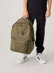 adidas Black Essentials 3 Stripes 100% Cotton T-Shirt - Image 7 of 8