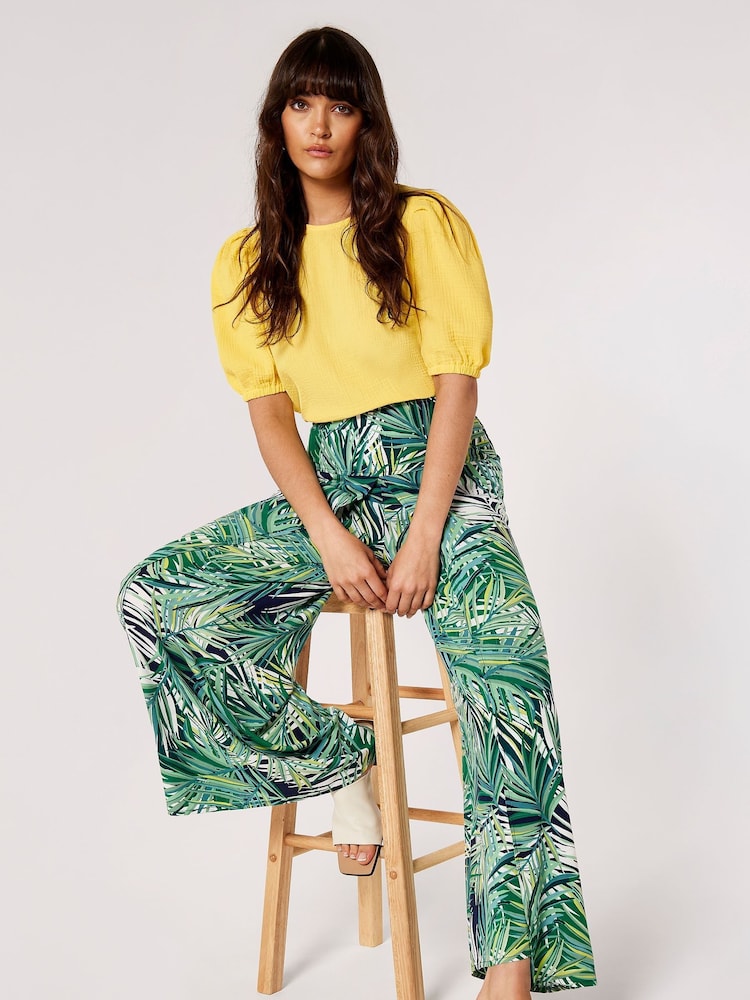 Apricot Blue Layer Tropic Fisherman Trousers - Image 2 of 4