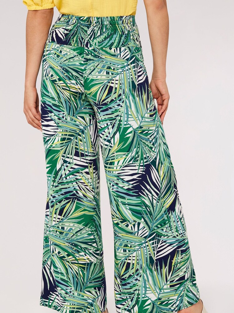 Apricot Blue Layer Tropic Fisherman Trousers - Image 4 of 4 Apricot Blue Layer Tropic Fisherman Trousers - Image 4 of 4