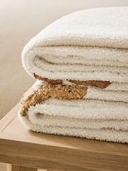 Cream Charlie Cockapoo Fleece Throw - Image 4 of 6