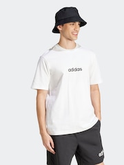 adidas White 100% Cotton T-Shirt - Image 4 of 7