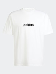 adidas White 100% Cotton T-Shirt - Image 7 of 7