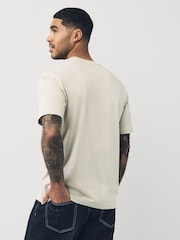 adidas Grey 100% Cotton T-Shirt - Image 3 of 5
