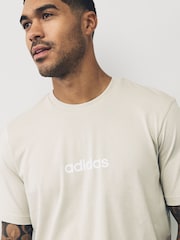 adidas Grey 100% Cotton T-Shirt - Image 4 of 5