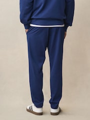 adidas Blue Small Essentials Logo Single Jersey Joggers - Image 4 of 9