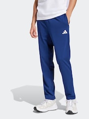 adidas Blue Small Essentials Logo Single Jersey Joggers - Image 6 of 9
