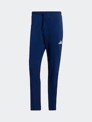 adidas Blue Small Essentials Logo Single Jersey Joggers - Image 9 of 9