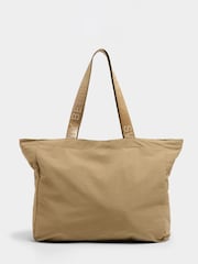 Sweaty Betty Nude Nylon Ruched Tote Bag - Image 4 of 6