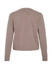 Vila Langermet Avkortet Lightweight Cardigan - Bilde 6 av 6