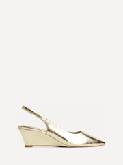 Linzi Gold Janelle Wedge Court Heels - Image 2 of 5
