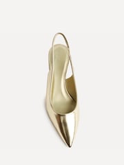 Linzi Gold Janelle Wedge Court Heels - Image 4 of 5