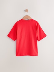 Spiderman Red Marvel Superhero Short Sleeve T-Shirt (3-16yrs) - Image 2 of 4
