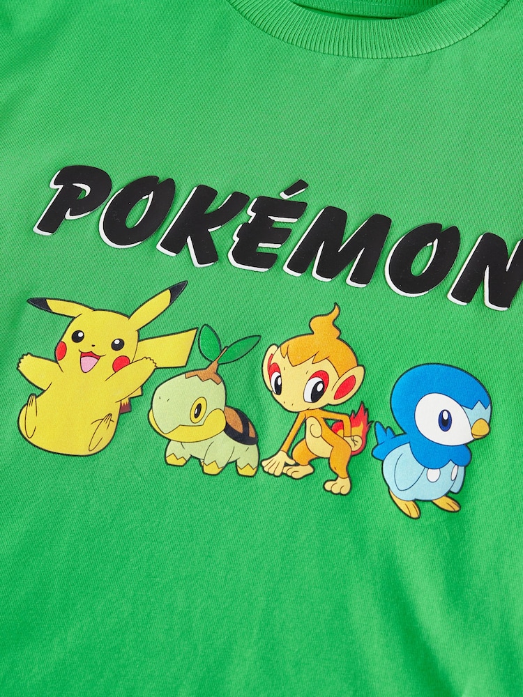 Vert vif - T-shirt Pokémon à manches courtes (4-16 ans) - Image 4 of 5
