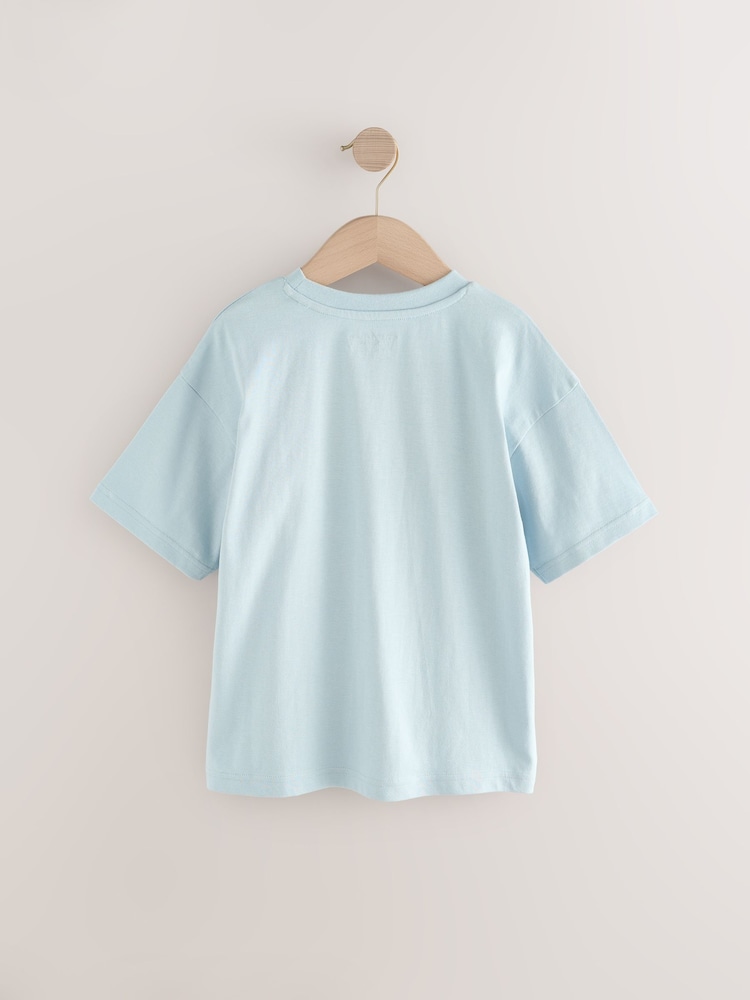 Blue Pokémon Sequin Short Sleeve T-Shirt (4-16yrs) - Image 3 of 5