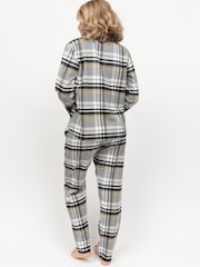 Cyberjammies – Pyjama-Set mit langen Ärmeln und Karomuster aus 100 % Baumwolle - Bild 3 von 4