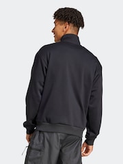 adidas Black City Escape Half-Zip Fleece - Image 2 of 6