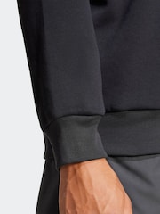 adidas Black City Escape Half-Zip Fleece - Image 4 of 6