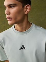 adidas Grey 100% Cotton T-Shirt - Image 3 of 5