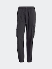 adidas Black Bar Logo Cargo Joggers - Image 6 of 6
