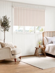 Sophie Allport Pink Oundle Stripe Made To Measure Roller Blinds - Image 2 of 6