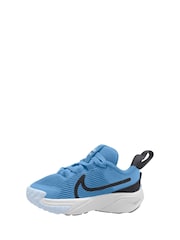 Nike Blue Beyond Infant Star Runner 4 Trainers - Image 2 of 4