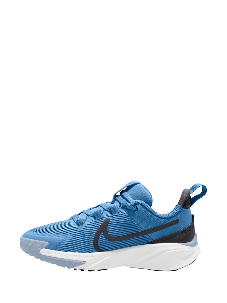 Nike Blue Beyond Junior Star Runner 4 Trainers - Image 2 of 4