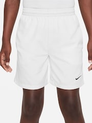 Nike White Dri-FIT Multi Training Shorts - Image 1 of 4