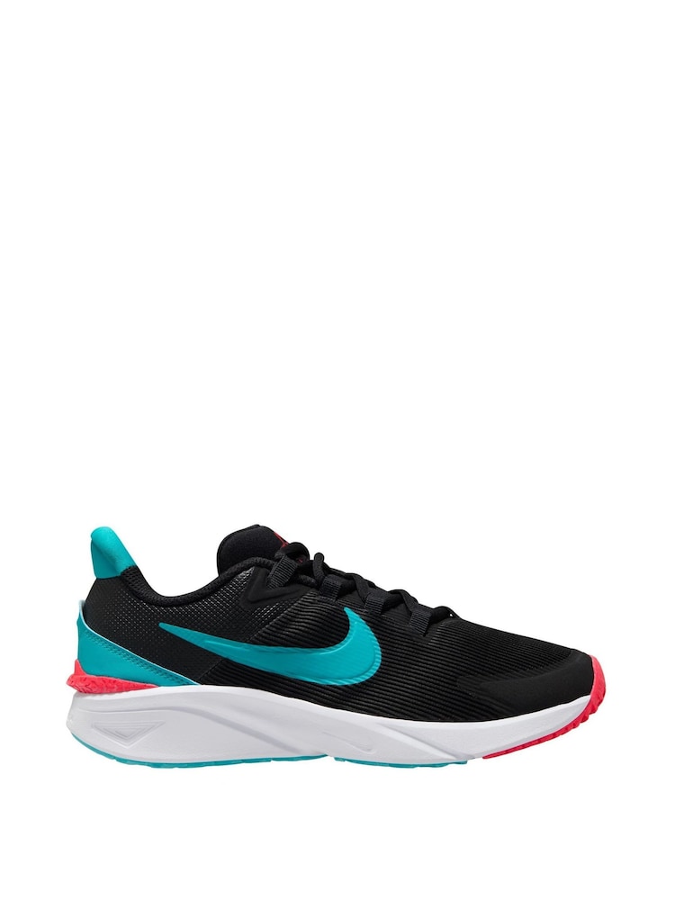 Black Blue Red - Zapatillas de deporte juveniles Star Runner 4 de Nike - Imagen 1 de 4