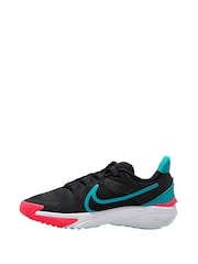 Black Blue Red - Zapatillas de deporte juveniles Star Runner 4 de Nike - Imagen 2 de 4