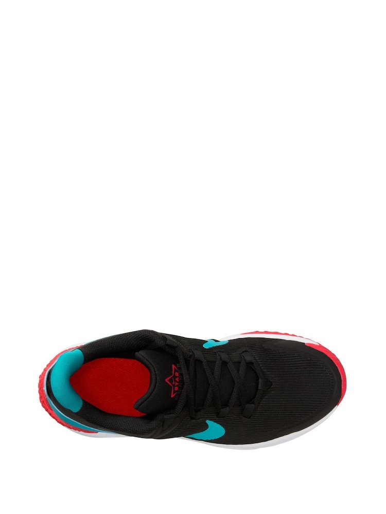 Zwart blauw rood - Nike Star Runner 4 kindersneakers - Image 3 of 4