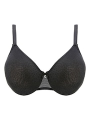 Chantelle Black Magnifique Seamless Minimiser Underwired Bra - Image 6 of 6